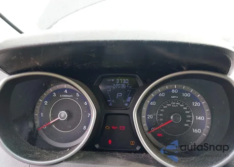 2013 Hyundai Elantra Gls из США, поврежденный, VIN KMHDH4AE7DU755202